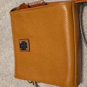 Dooney & Bourke Brown Leather Shoulder Bag